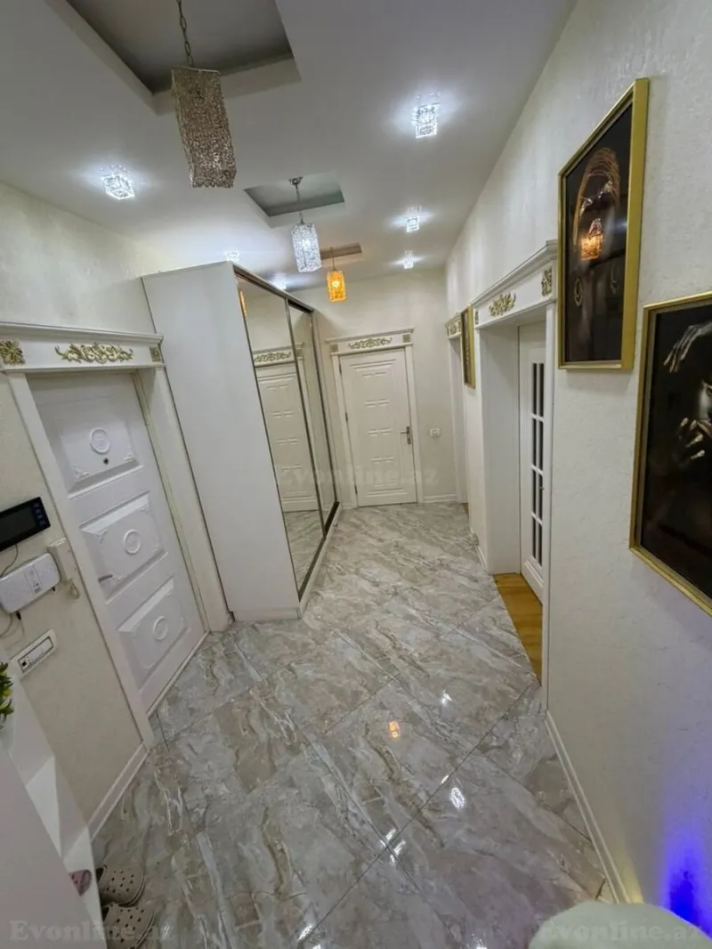 Satılır 2 otaqlı Mənzil Yeni tikili 105 m² Qara Qarayev m. - şəkil 6