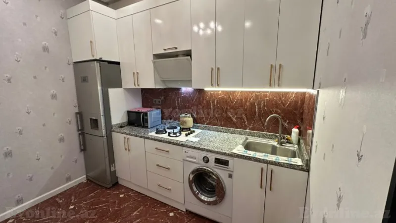 Kirayə verilir 3 otaqlı Mənzil Yeni tikili 100 m² Yasamal - şəkil 6