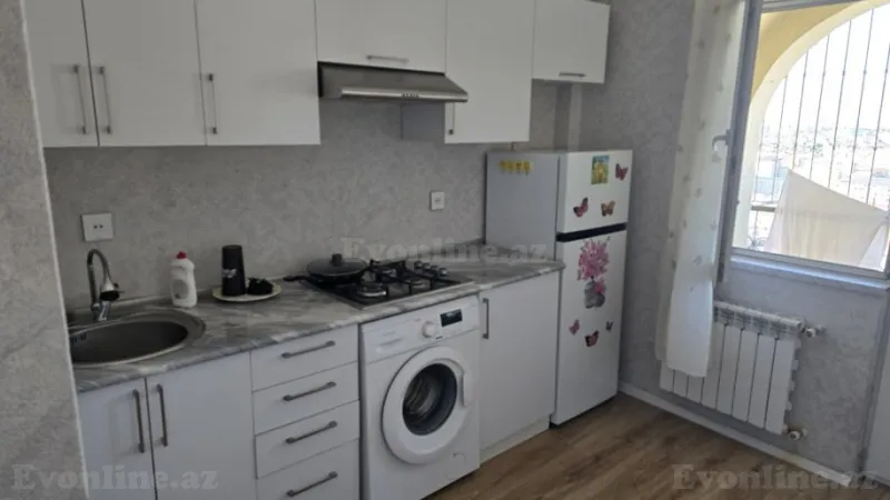 Kirayə verilir 1 otaqlı Mənzil Yeni tikili 50 m² Abşeron r. - şəkil 4