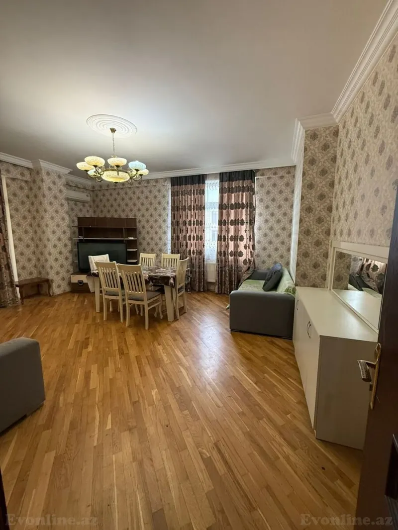 Kirayə verilir 3 otaqlı Mənzil Yeni tikili 100 m² Gənclik m. - şəkil 3