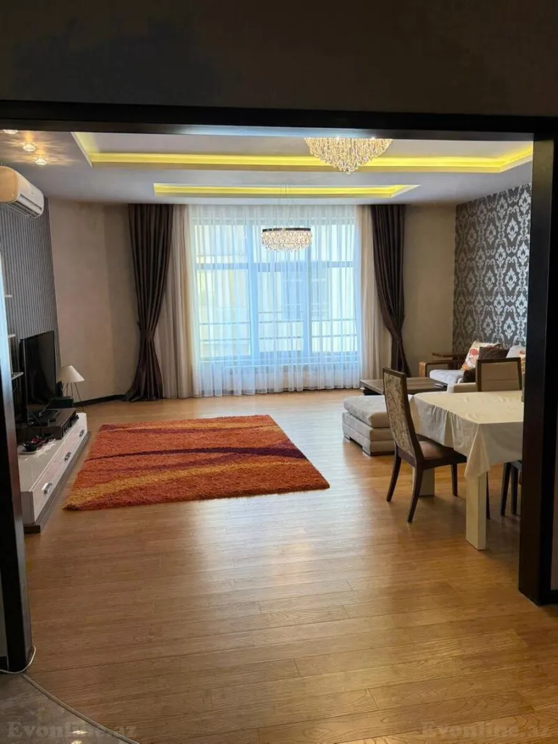 Kirayə verilir 3 otaqlı Mənzil Yeni tikili 160 m² Nizami m. - şəkil 4