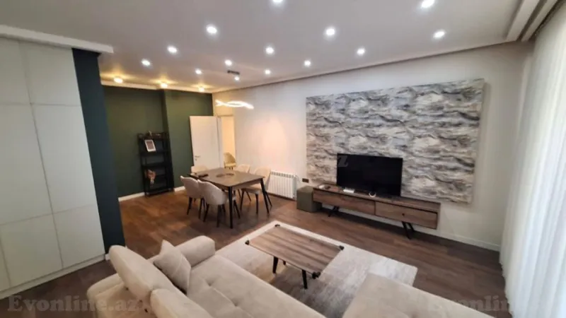 Kirayə verilir 3 otaqlı Mənzil Yeni tikili 140 m² Elmlər Akademiyası m.