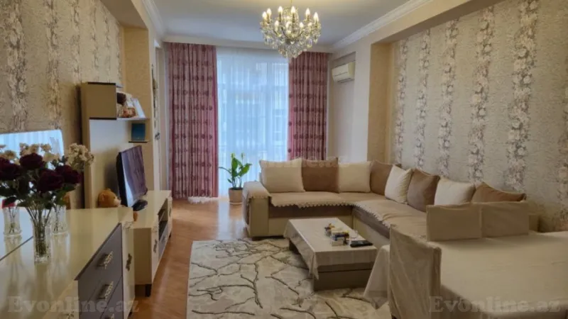 Satılır 2 otaqlı Mənzil Yeni tikili 90 m² Nəriman Nərimanov m. - şəkil 2