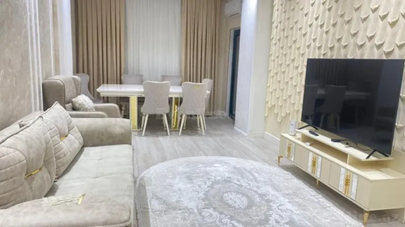 Kirayə verilir 2 otaqlı Mənzil Yeni tikili 110 m² Qara Qarayev m. - şəkil 4