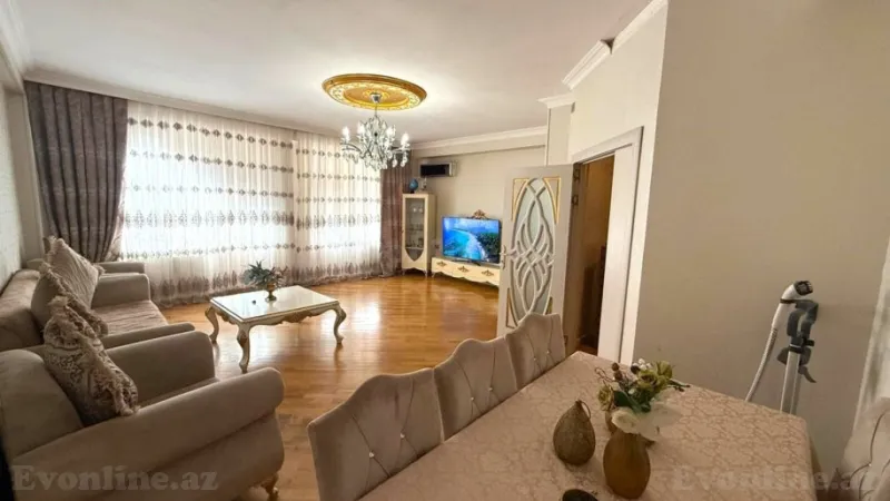 4 otaqlı Mənzil 135 m² Yeni Yasamal Satılır