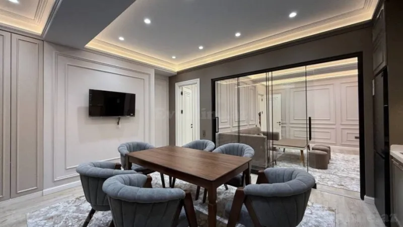 Kirayə verilir 3 otaqlı Mənzil Yeni tikili 130 m² 28 May m. - şəkil 2
