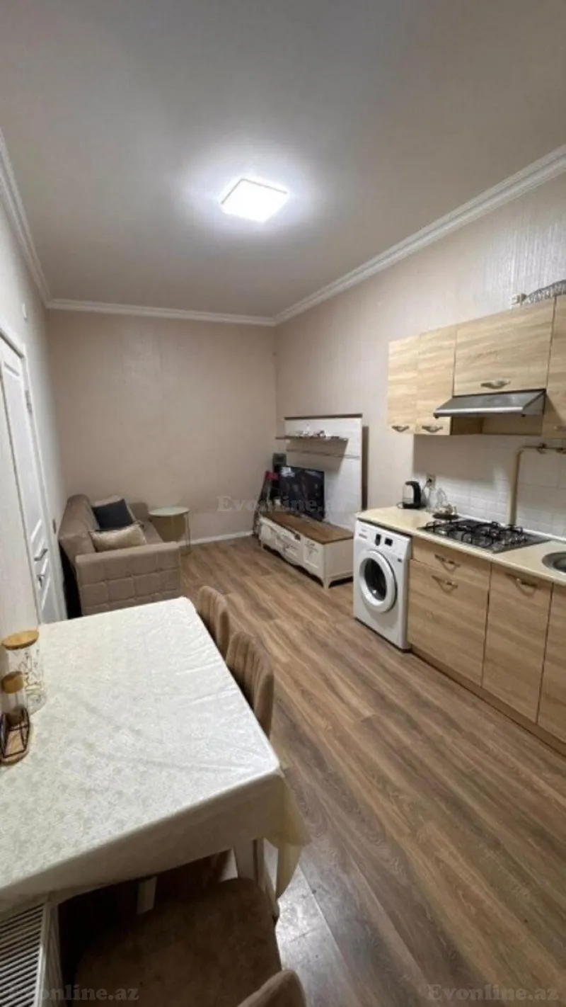 Satılır 2 otaqlı Mənzil Yeni tikili 45 m² İnşaatçılar m. - şəkil 2