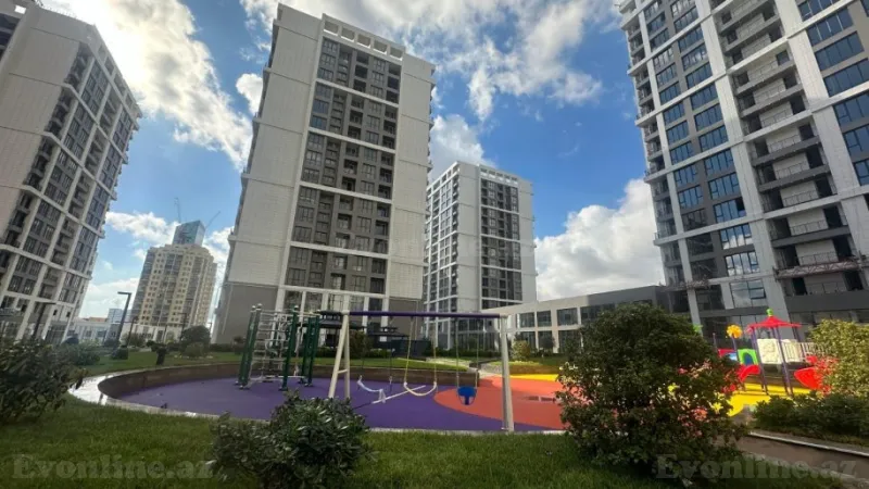 Satılır 2 otaqlı Mənzil Yeni tikili 92 m² Koroğlu m. - şəkil 25