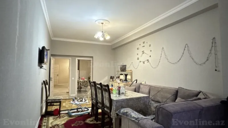Satılır 2 otaqlı Mənzil Yeni tikili 90 m² Nəsimi r. - şəkil 7