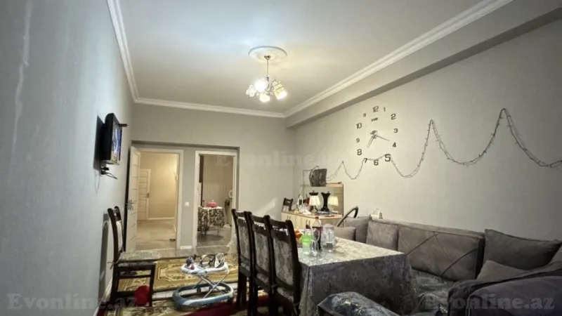 Satılır 2 otaqlı Mənzil Yeni tikili 90 m² Nəsimi r. - şəkil 8