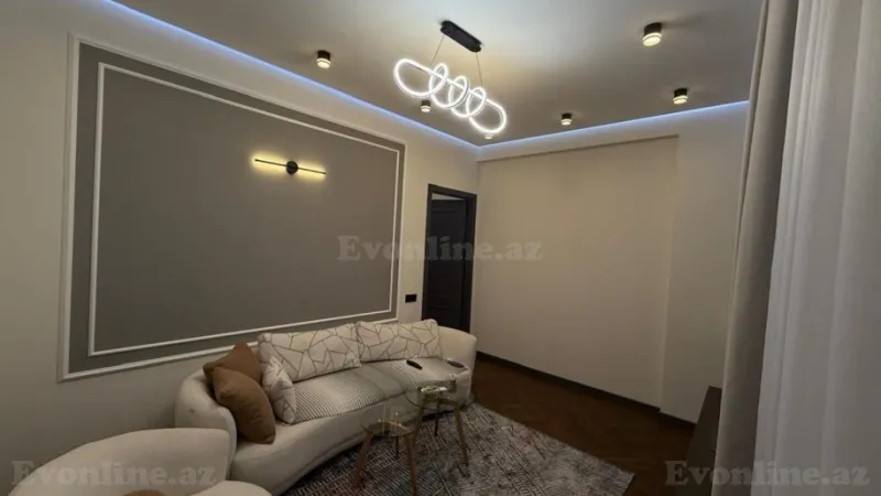 Kirayə verilir 3 otaqlı Mənzil Yeni tikili 85 m² Nərimanov r. - şəkil 3