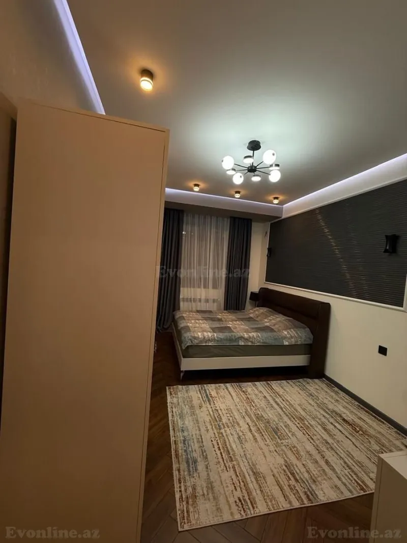 Kirayə verilir 3 otaqlı Mənzil Yeni tikili 85 m² Nərimanov r. - şəkil 8