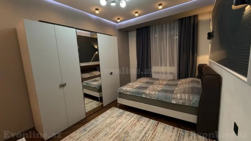 Kirayə verilir 3 otaqlı Mənzil Yeni tikili 85 m² Nərimanov r. - şəkil 10