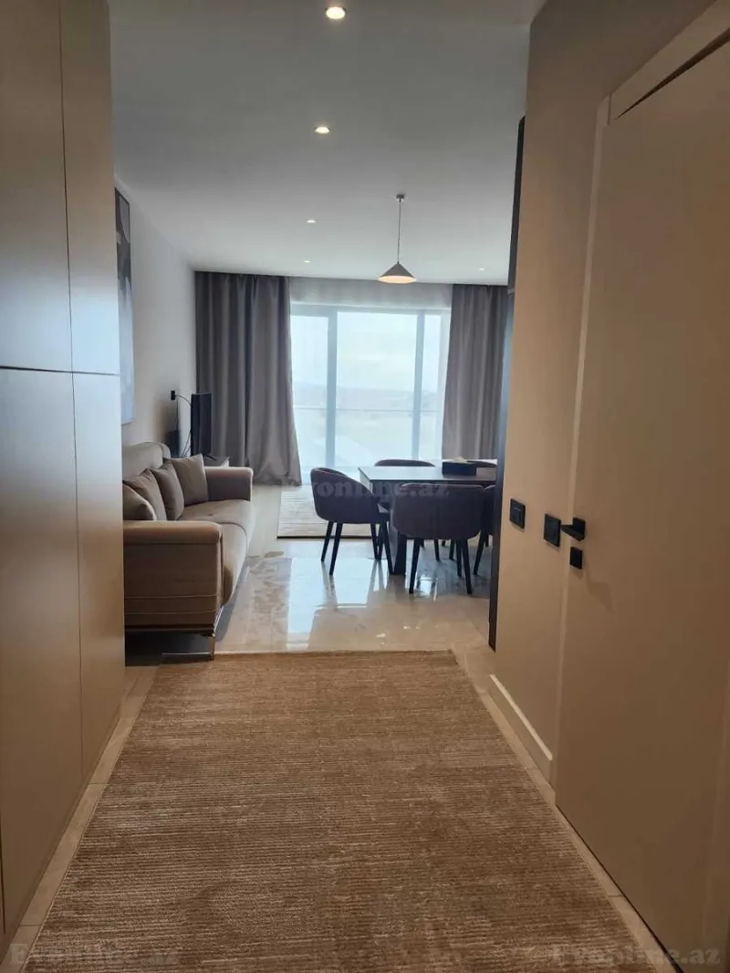 Kirayə verilir 1 otaqlı Mənzil Yeni tikili 57 m² Sabunçu r. - şəkil 4