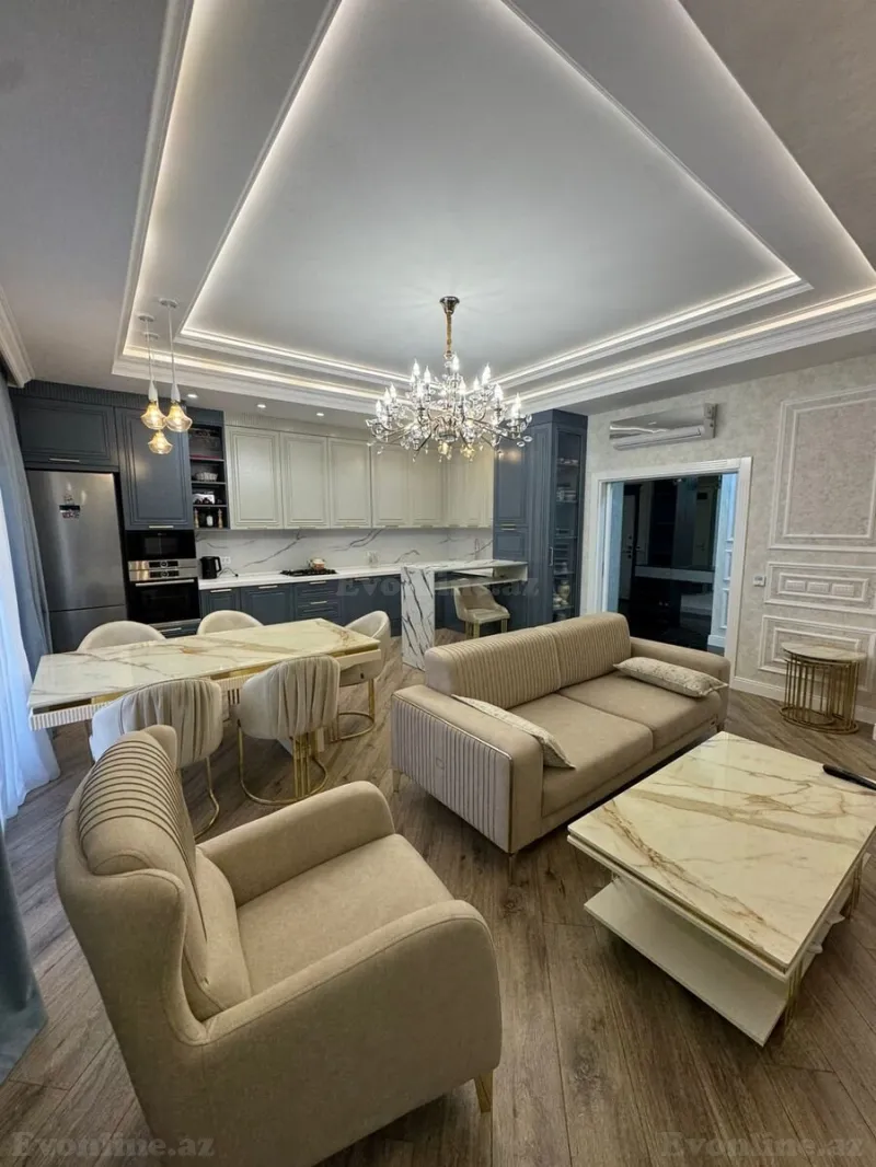 Satılır 3 otaqlı Mənzil Yeni tikili 120 m² Xətai r. - şəkil 2