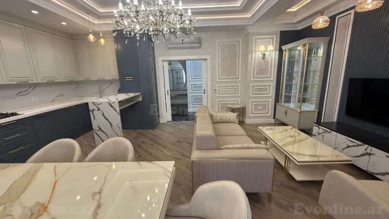 Satılır 3 otaqlı Mənzil Yeni tikili 120 m² Xətai r. - şəkil 3