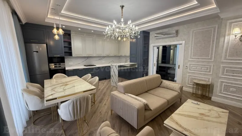 Satılır 3 otaqlı Mənzil Yeni tikili 120 m² Xətai r. - şəkil 4
