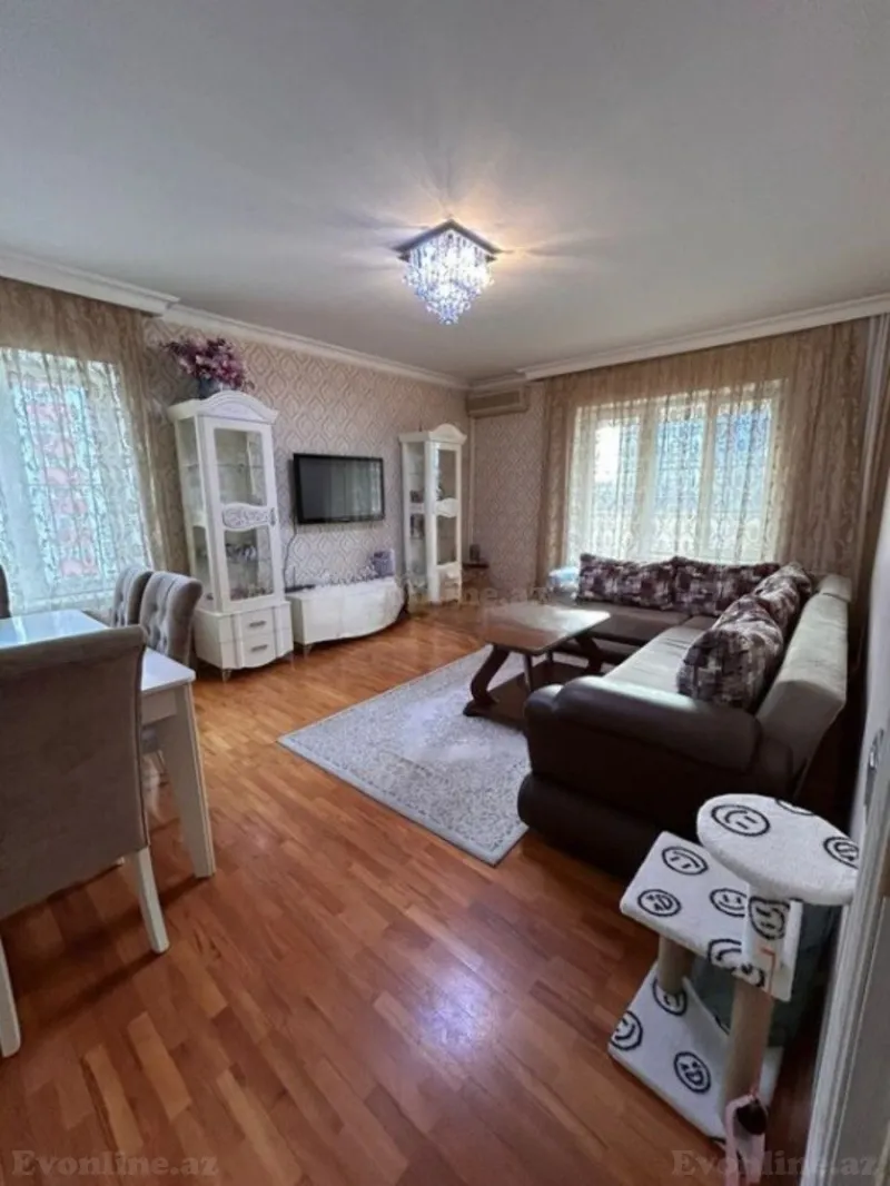 Satılır 3 otaqlı Mənzil Yeni tikili 110 m² Elmlər Akademiyası m. - şəkil 3