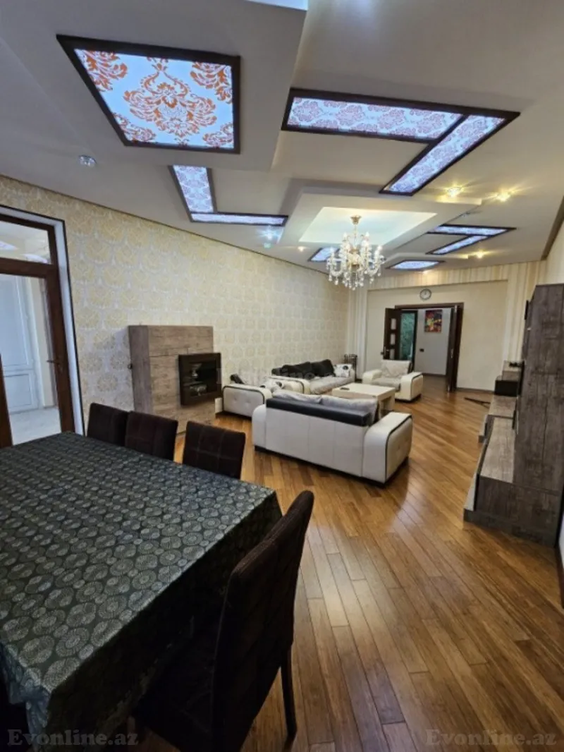 Satılır 4 otaqlı Mənzil Yeni tikili 200 m² Elmlər Akademiyası m. - şəkil 2