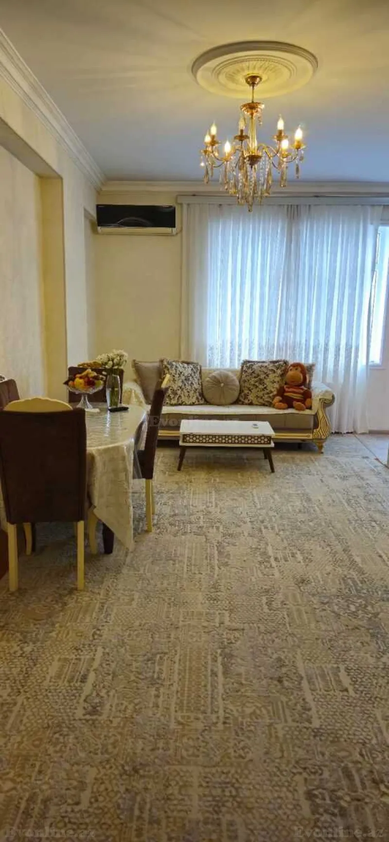 2 otaqlı Mənzil 90 m² Nərimanov r. Kirayə verilir