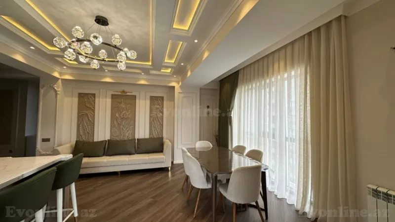 Kirayə verilir 4 otaqlı Mənzil Yeni tikili 128 m² Xətai m. - şəkil 15