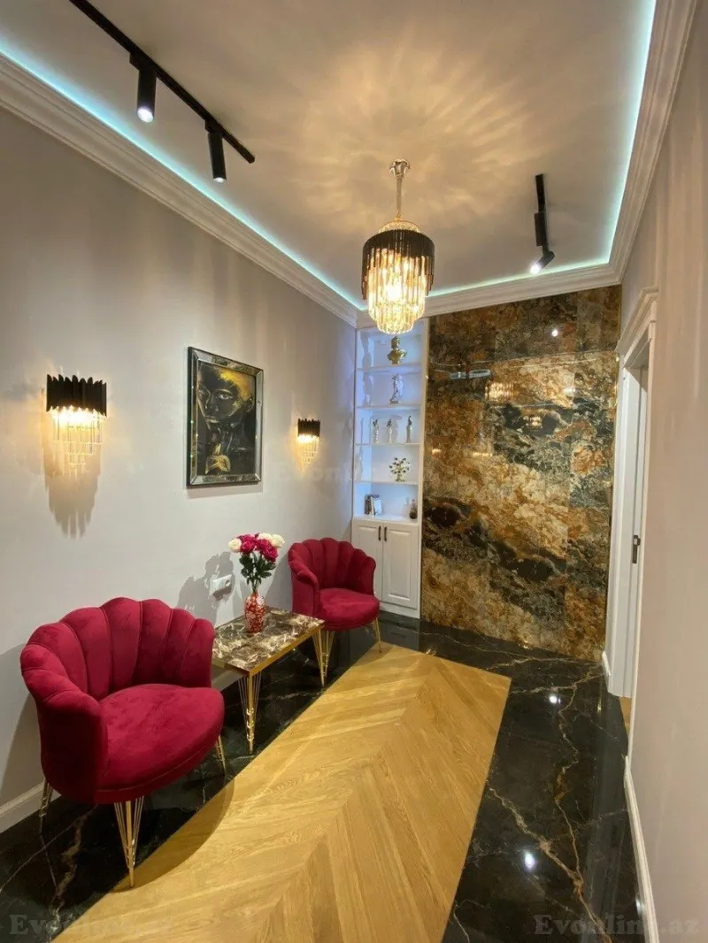 Kirayə verilir 3 otaqlı Mənzil Yeni tikili 125 m² Nərimanov r. - şəkil 9