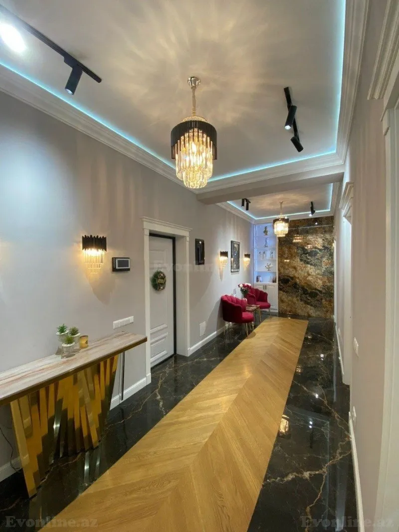 Kirayə verilir 3 otaqlı Mənzil Yeni tikili 125 m² Nərimanov r. - şəkil 10