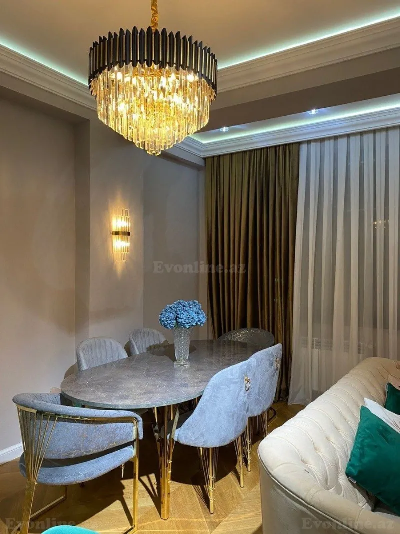 Kirayə verilir 3 otaqlı Mənzil Yeni tikili 125 m² Nərimanov r. - şəkil 11