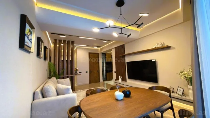 Satılır 3 otaqlı Mənzil Yeni tikili 106 m² Nizami m. - şəkil 3