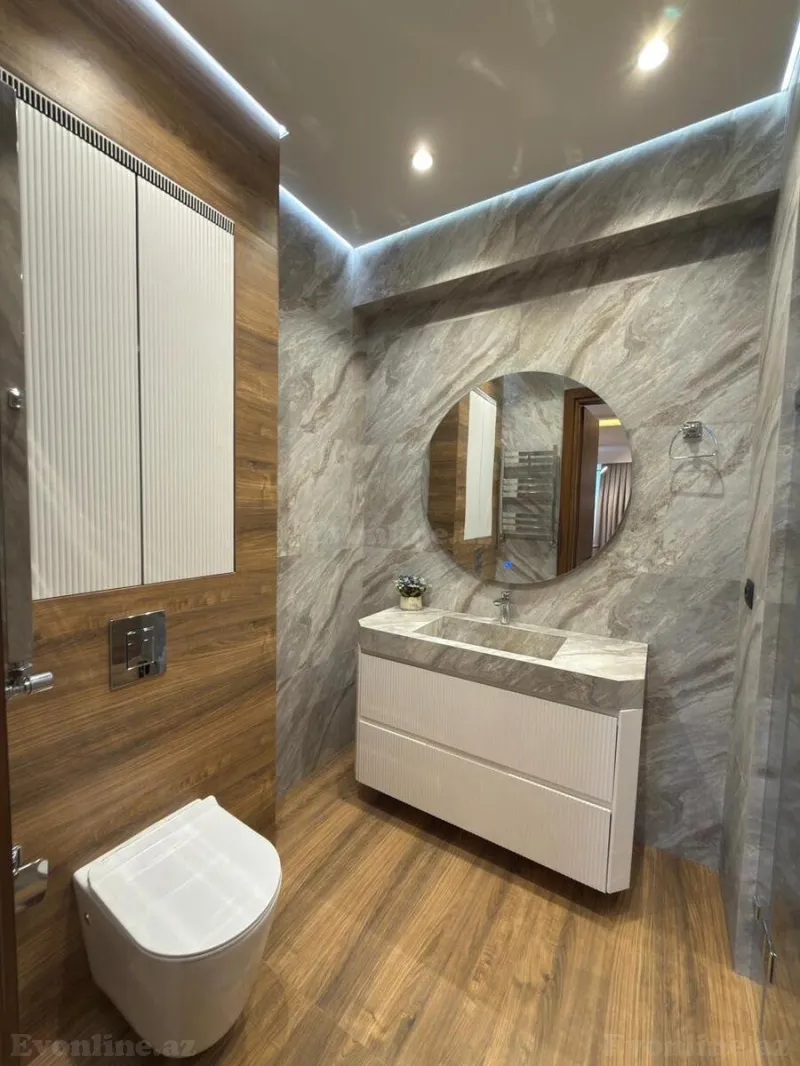 Satılır 3 otaqlı Mənzil Yeni tikili 106 m² Nizami m. - şəkil 14