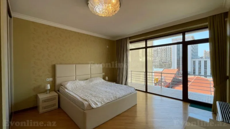 Kirayə verilir 3 otaqlı Mənzil Yeni tikili 145 m² İçərişəhər m. - şəkil 16