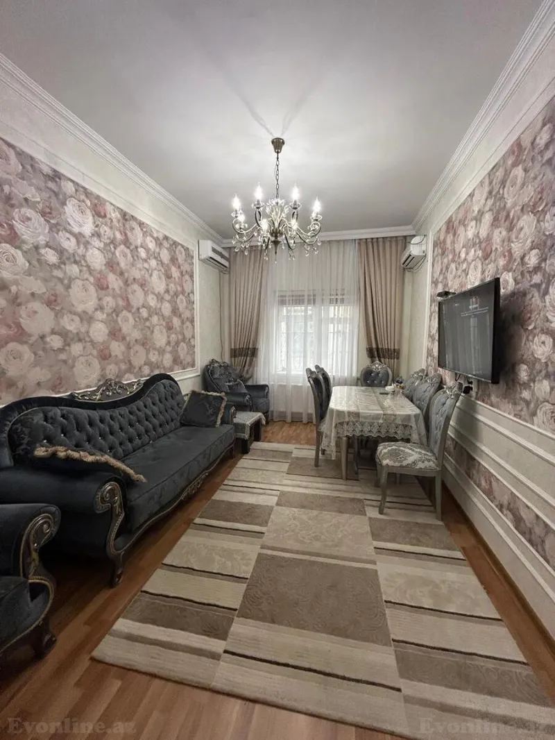 3 otaqlı Mənzil 75 m² Nərimanov r. Satılır
