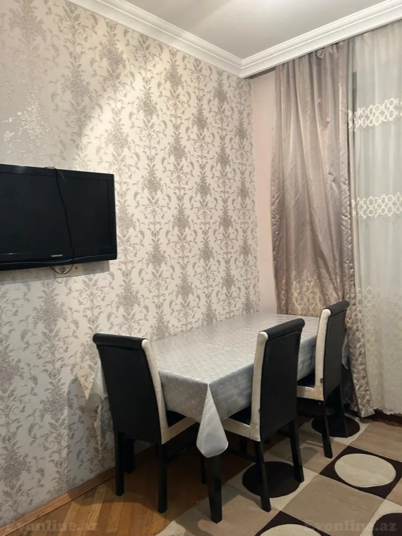Kirayə verilir 2 otaqlı Mənzil Yeni tikili 60 m² Nizami r. - şəkil 5