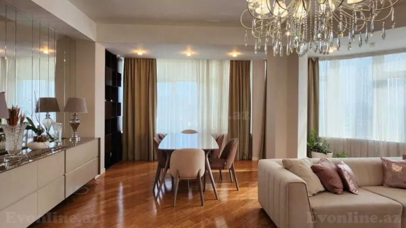 Kirayə verilir 3 otaqlı Mənzil Yeni tikili 155 m² İçərişəhər m. - şəkil 2