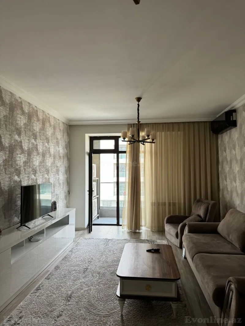 Kirayə verilir 2 otaqlı Mənzil Yeni tikili 100 m² 8 Noyabr m. - şəkil 2