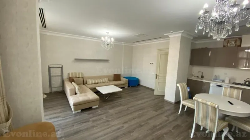 Kirayə verilir 2 otaqlı Mənzil Yeni tikili 95 m² Nizami m. - şəkil 3
