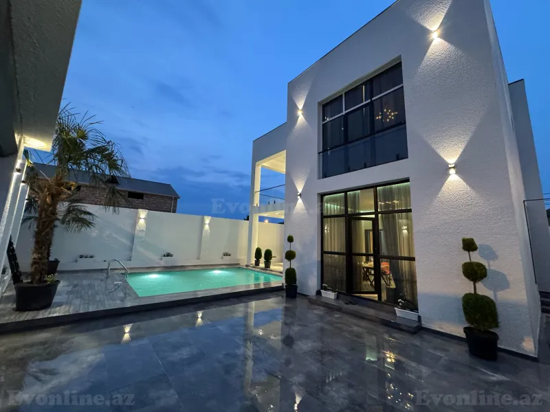 5 otaqlı Həyət evi 220 m² Şağan Satılır