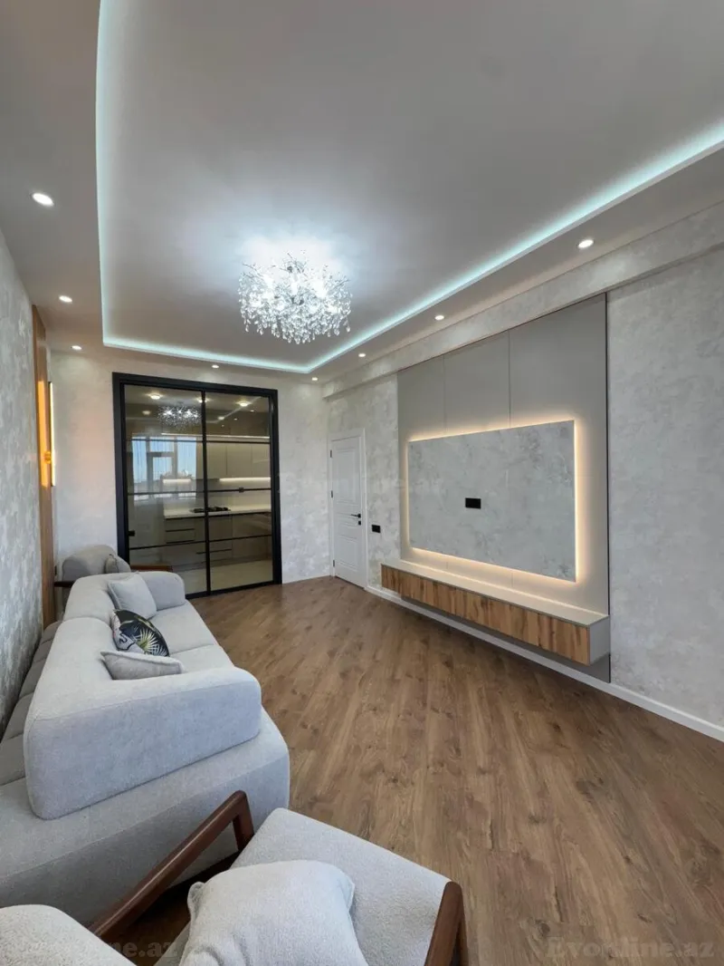 Satılır 3 otaqlı Mənzil Yeni tikili 80 m² Həzi Aslanov m. - şəkil 3