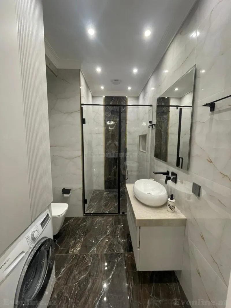 Kirayə verilir 3 otaqlı Mənzil Yeni tikili 110 m² Nizami m. - şəkil 14