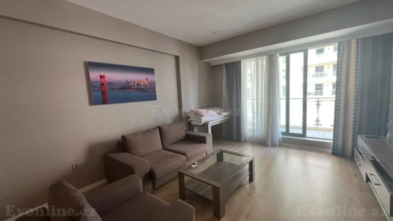 Kirayə verilir 2 otaqlı Mənzil Yeni tikili 90 m² Nəsimi r.