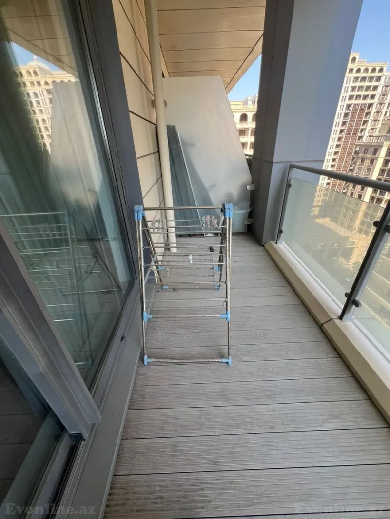 Kirayə verilir 2 otaqlı Mənzil Yeni tikili 90 m² Nəsimi r. - şəkil 8