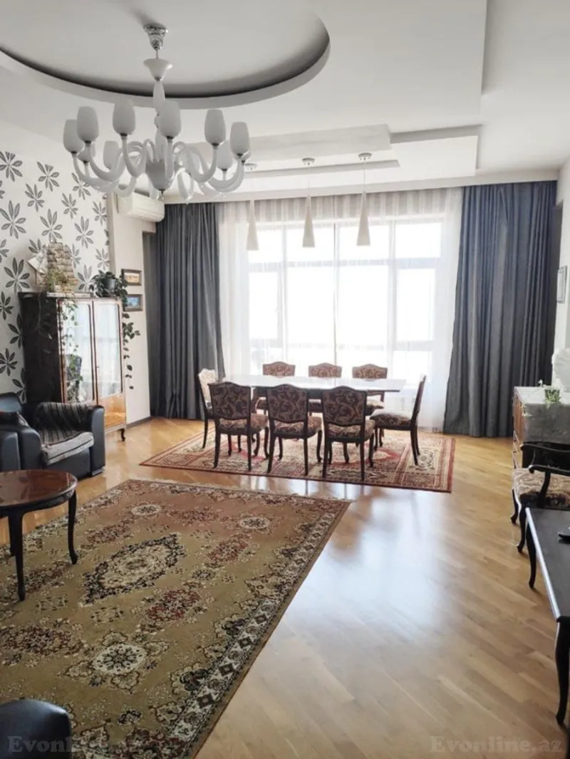 Satılır 3 otaqlı Mənzil Yeni tikili 137 m² İnşaatçılar m. - şəkil 3