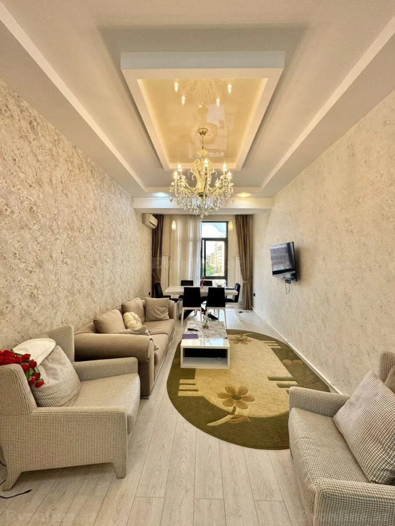 Kirayə verilir 2 otaqlı Mənzil Yeni tikili 65 m² 8 Noyabr m. - şəkil 2