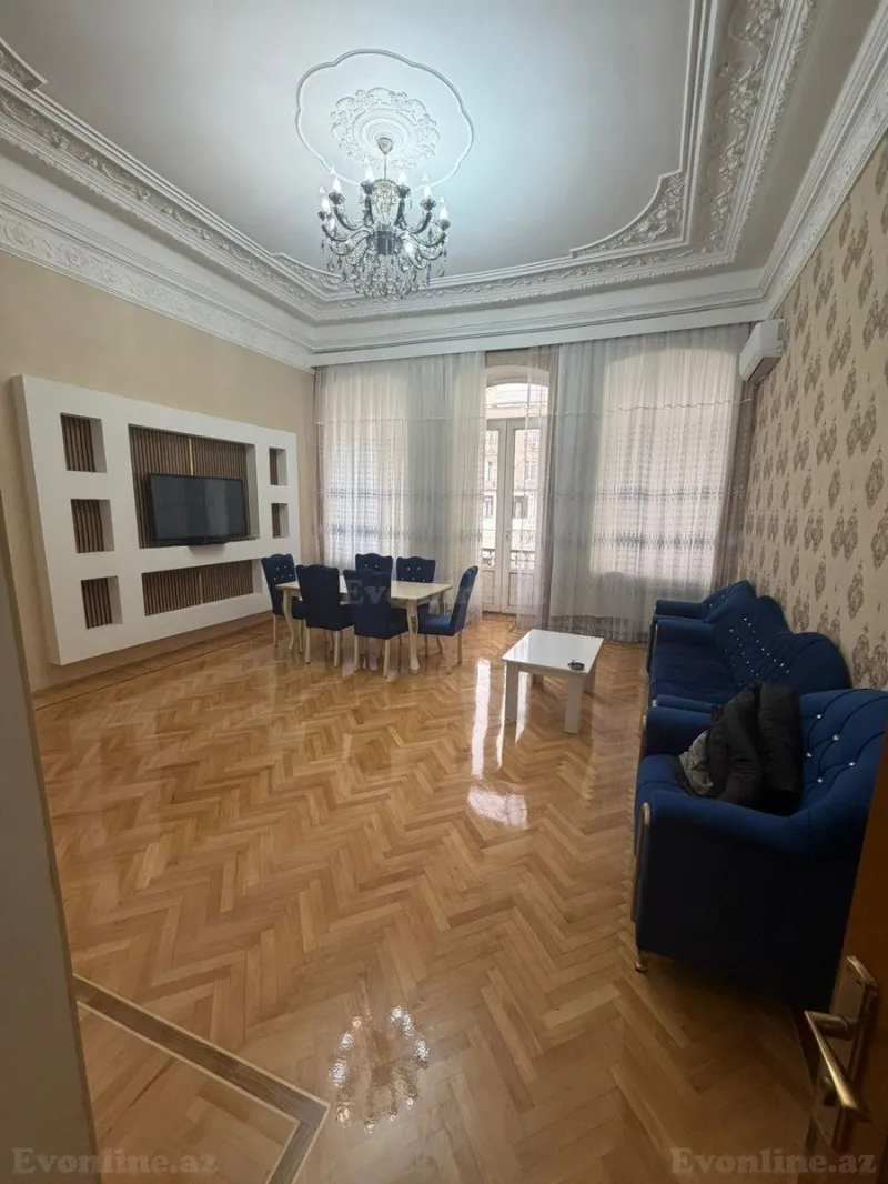 Kirayə verilir 3 otaqlı Mənzil Yeni tikili 150 m² Sahil m. - şəkil 2