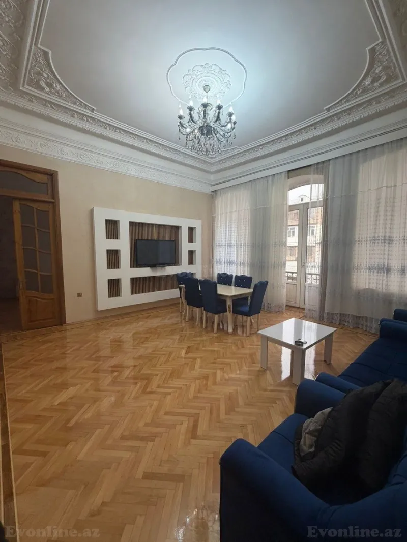 Kirayə verilir 3 otaqlı Mənzil Yeni tikili 150 m² Sahil m. - şəkil 3