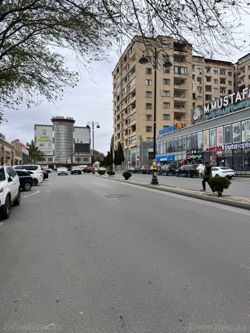 Kirayə verilir 3 otaqlı Mənzil Yeni tikili 100 m² Nəsimi r. - şəkil 2
