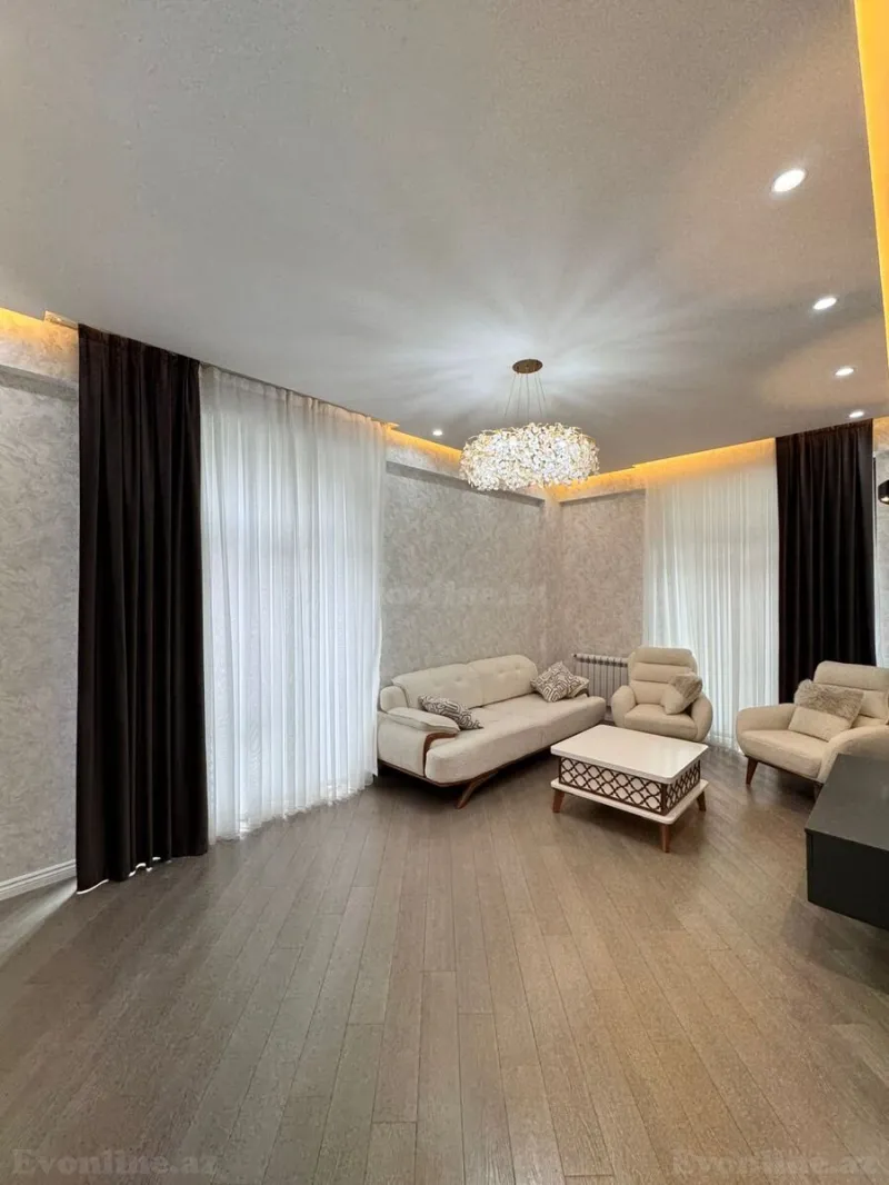 Kirayə verilir 3 otaqlı Mənzil Yeni tikili 100 m² Nəsimi r. - şəkil 8