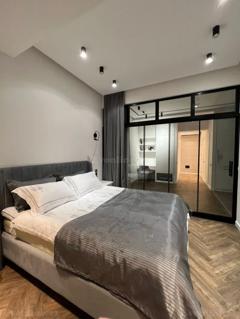 Kirayə verilir 2 otaqlı Mənzil Yeni tikili 80 m² Xətai m. - şəkil 9