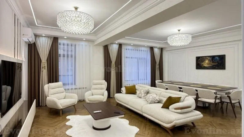 4 otaqlı Mənzil 210 m² Nərimanov r. Satılır