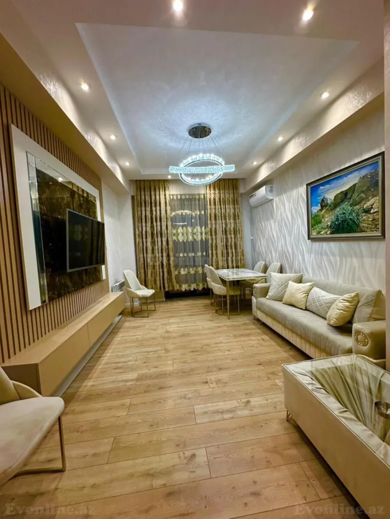 2 otaqlı Mənzil 70 m² Elmlər Akademiyası m. Kirayə verilir